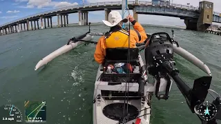 Sea Isle to Corson Inlet, Waves and the Atlantic Ocean, Hobie Tandem Island Sail