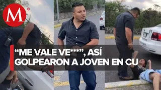 Acusan agresión contra joven tras ser detenido por patinar en CU de UNAM