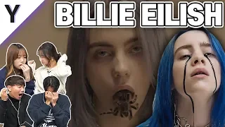 Корейская реакция на «Billie Eilish» впервые.