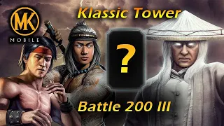 EGG ON MY FACE! | MK Mobile: Klassic Tower Battle 200 (3rd run)