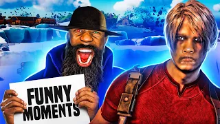 Funny Moments Montage Vol. 84! (Resident Evil 4 Remake) - DON'T EVER SHOOT THE LAKE!