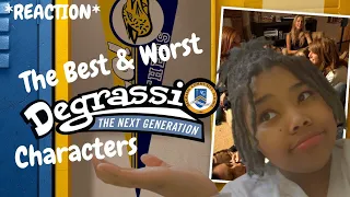 *REACTION* DEGRASSI BEST & WORST CHARACTER LIST|| As Told By Rai