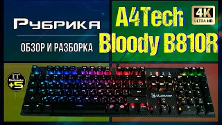 Обзор игровой клавиатуры A4Tech B810R Bloody 🔊 Видео: 1