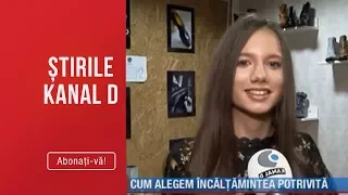 Stirile Kanal D (23.10.2019) - SFATURI PRETIOASE! Cum alegem incaltamintea potrivita