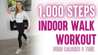 1000 Steps Walking Workout at Home - Do this Indoor Walk Every Morning to Improve your Health