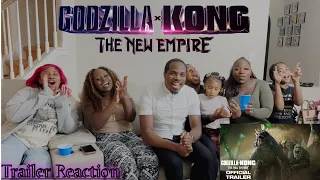 Godzilla x Kong : The New Empire | Official Trailer Reaction!!!