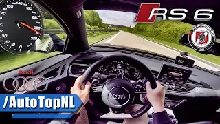 750HP Audi RS6 Avant AUTOBAHN POV PP Performance by AutoTopNL