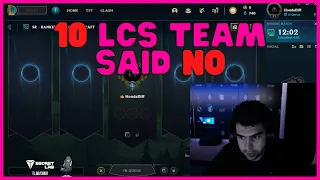 BWIPO REACHED OUT TO 10 LCS TEAMS AND THEY SAID NO.