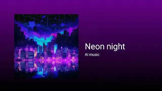 Drum and Bass - Neon night (AI music)