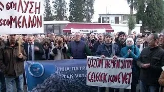 A march for a peace deal in divided Cyprus