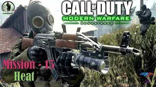 Call of Duty 4: Modern Warfare Remastered  - Campaign - Mission 15 - Heat (Walkthrough)