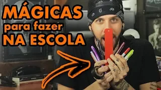 5 TRUQUES DE MÁGICA PARA FAZER NA ESCOLA