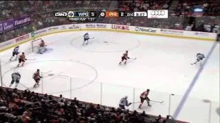 Winnipeg Jets @ Philadelphia Flyers Highlights 10/27/11