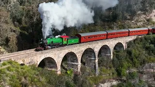 Reopening of the locomotive workshop at Blue Mountains’ Zig Zag Railway, October 2023