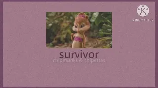 survivor ~ the chipettes (ft. alvin and the chipmunks) - (slowed + reverb)