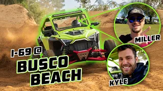 I-69's PRO R TAKES ON BUSCO BEACH!! (ft. KYLE CULLEN AND MCPRODUCTION GARAGE)