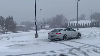 Arteon Snow Drift Attempt