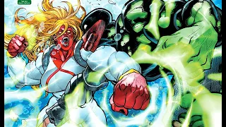 World War She-Hulk Destroys Namor & the Widow Hulk