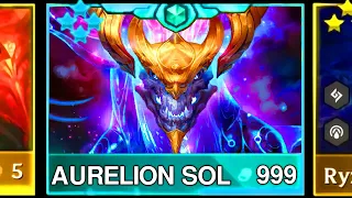 BROKEN AURELION SOL STRATEGY ⭐⭐⭐⭐ | TFT Set 9