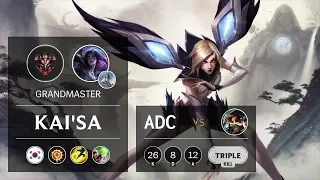 Kai'Sa ADC vs Miss Fortune - KR Grandmaster Patch 9.9