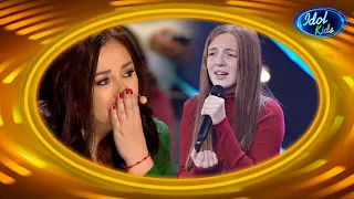 ÁNGELES CRIES with NATALIA's version of «Cuando zarpa el amor» | The Rankings 1 | Idol Kids 2022