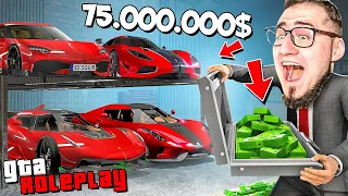 СОБРАЛ ВСЮ КОЛЛЕКЦИЮ KOENIGSEGG ЗА 75.000.000$! ЭПИЧНАЯ ГОНКА НА ЭЛИТЫХ СУПЕРКАРАХ! (GTA 5 RP)