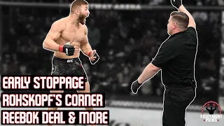 Rohskopf's Corner, Reebok Deal & More - Early Stoppage Ep. 6