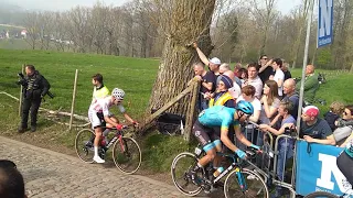 Passage Ronde van Vlaanderen 2019 op de Koppenberg