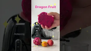 🎀 Barbie Pink Juice Recipe 🎀 | Refreshing Peach, Mango & Dragon Fruit Blend with Fretta Slow Juicer!