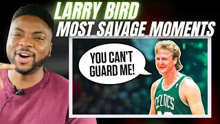 🇬🇧BRIT Reacts To LARRY BIRD MOST SAVAGE MOMENTS!