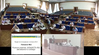 Позачергове засідання виконавчого комітету 11.08.2021