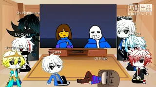 Underverse react to Glitchtale//part 2//Glitchtale ep2 season1