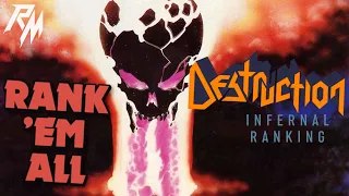 DESTRUCTION: Albums Ranked (From Worst to Best) - Rank 'Em All