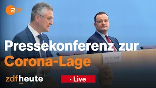 Bundespressekonferenz: Spahn und Wieler zur aktuellen Corona-Lage