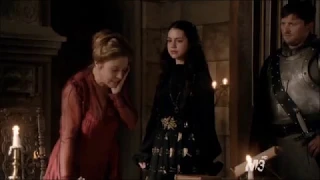 Mary slaps Catherine - {Reign - Liege Lord}