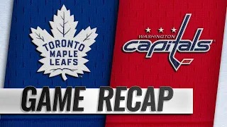 Matthews, Kapanen power Leafs past Capitals, 4-2