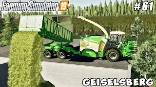Sowing soybeans, spraying herbicide, harvesting corn silage | Geiselsberg | FS 19 | Timelapse #61
