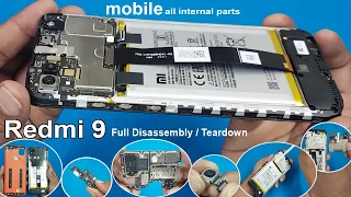 Redmi 9 Disassembly / Redmi 9 Teardown | How to open Redmi 9 all Parts | Redmi 9 Battery Replacement