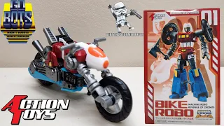 Action Toys Machine Robo BIKE ROBO (CY-KILL) Review! Bert The Stormtrooper Reviews!