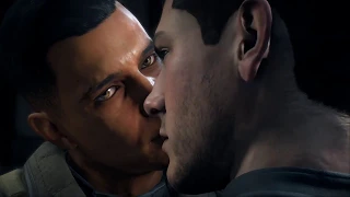 Mass Effect: Andromeda - Scott Ryder Kisses Reyes Vidal