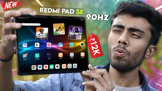 Redmi Pad SE Tablet Unboxing! 🤩 Cheapest Gaming Tablet! With 90HZ Display - Live Game Test 🔥