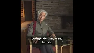 President Christine Lagarde on gender equality