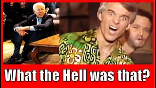 What the Hell Was That?  Was Biden on the Floor? (Steve Martin SNL skit)