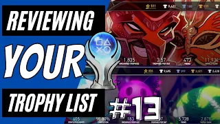 Your Playstation Trophy List Reviewed! Are You a Better Trophy Hunter Than Platinum Bro? #13