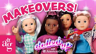 Awesome Road Trip Makeovers! 🙌 | Glam Fam Hits The Road | Full Series | Dolled Up | American Girl