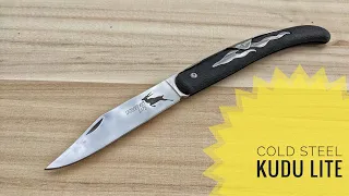 нож Cold Steel Kudu Lite обзор, тест + РОЗЫГРЫШ.