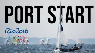 Unbelievable Start: USA Team Crosses the Fleet at Rio 2016 Olympics| race Highlights |470