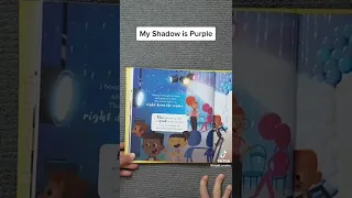 My Shadow is PURPLE - amazing read along kids book. inclusion