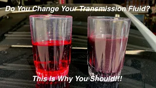 Toyota Hybrid eCVT Fluid Change - 2019 Prius C - This Is Why You Change The Transmission Fluid!