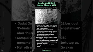 SPOILER MANGA ONEPIECE CHAPTER 1062 #shorts #teorionepiece #opeopenomi #CHAPTER1062